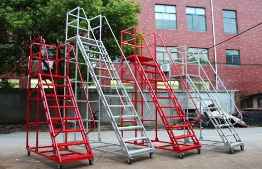 movable ladder height from 1m to 3.5m
